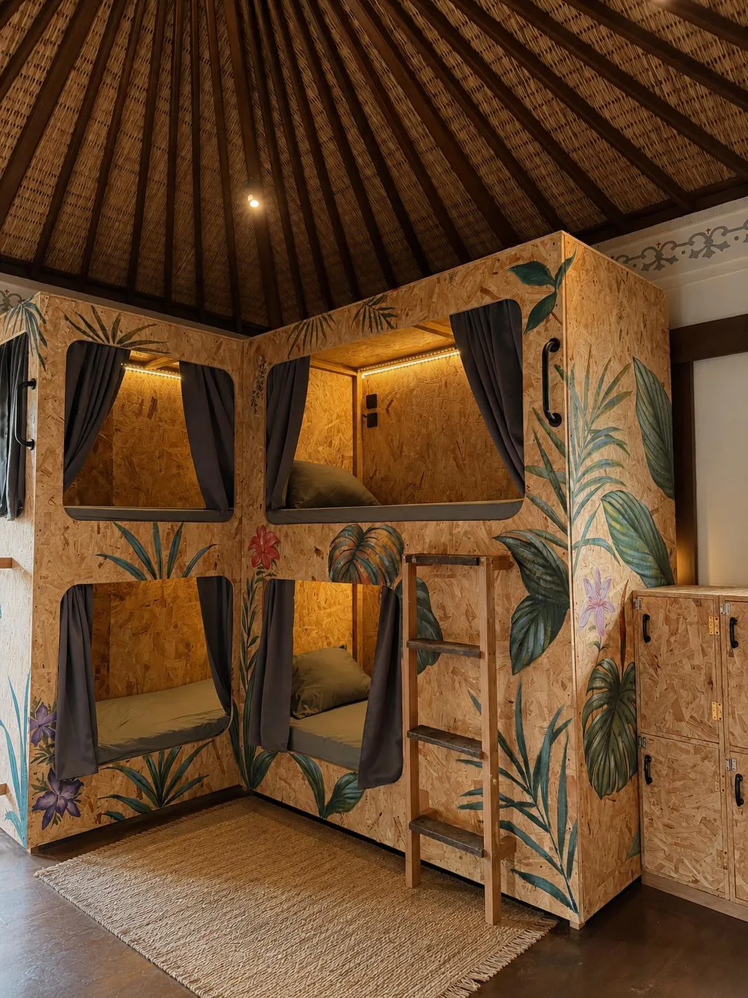 6-bed female dorm
